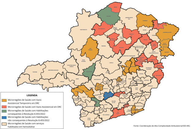 Mapa hemodiálise